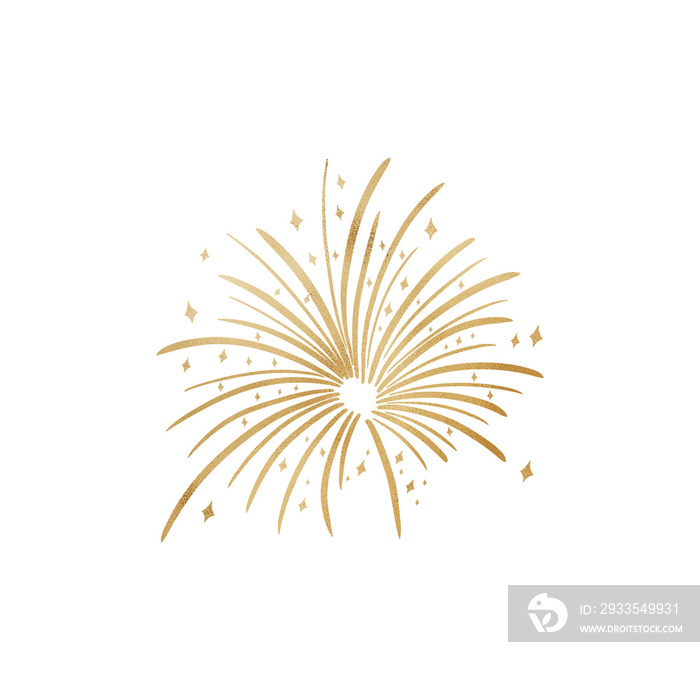 Gold Metallic Firework