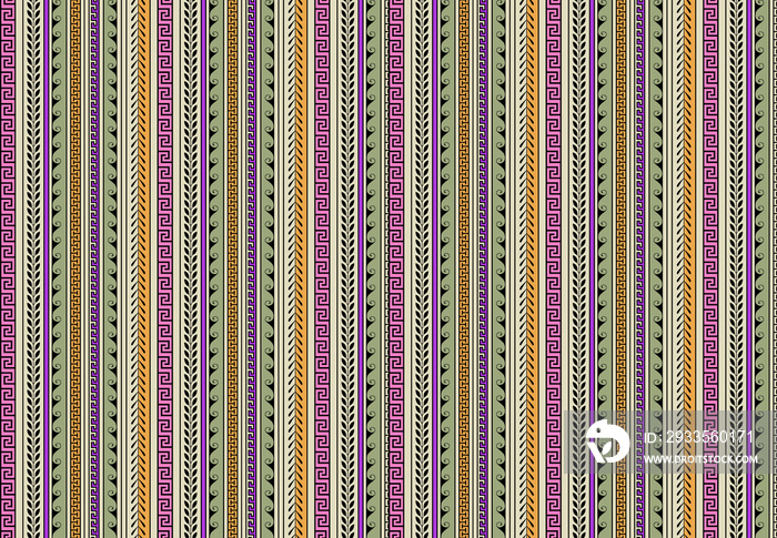 Vector tribal Aztec seamless patterns. Ethnic tribal borders. Tribal elements isolated. Boho folk Navajo frames. Tribal design. Geometric tribal background