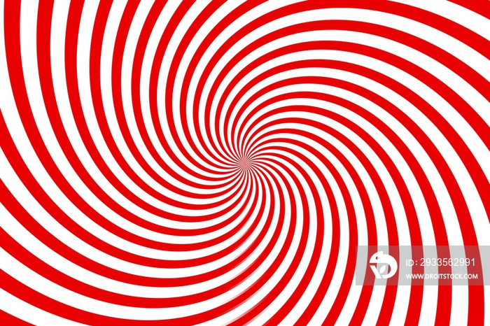 red and white spiral background