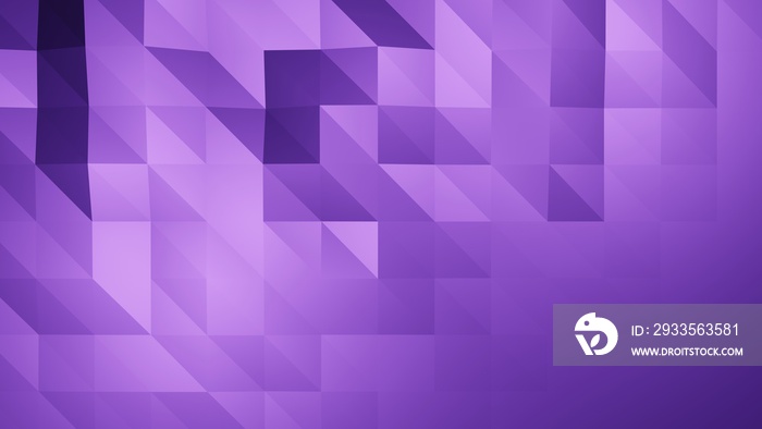 abstract purple shape color background on 3d render polygon background.