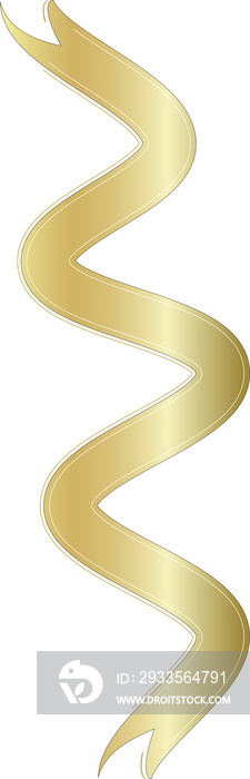 Gold Gradient Ribbon