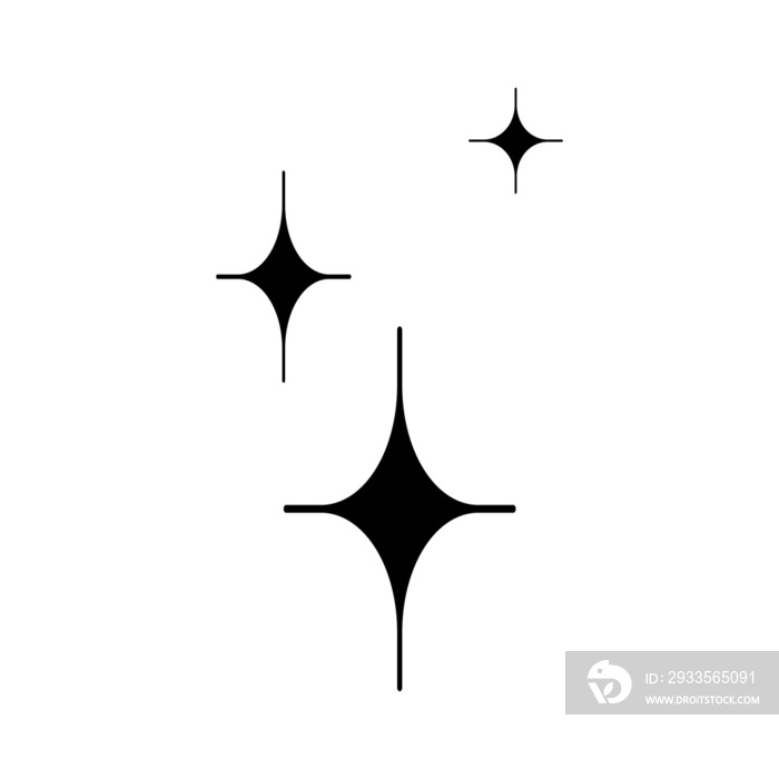 minimalist sun illustrations in an outline style. a simple drawing of the ancient sun symbol for creative design.