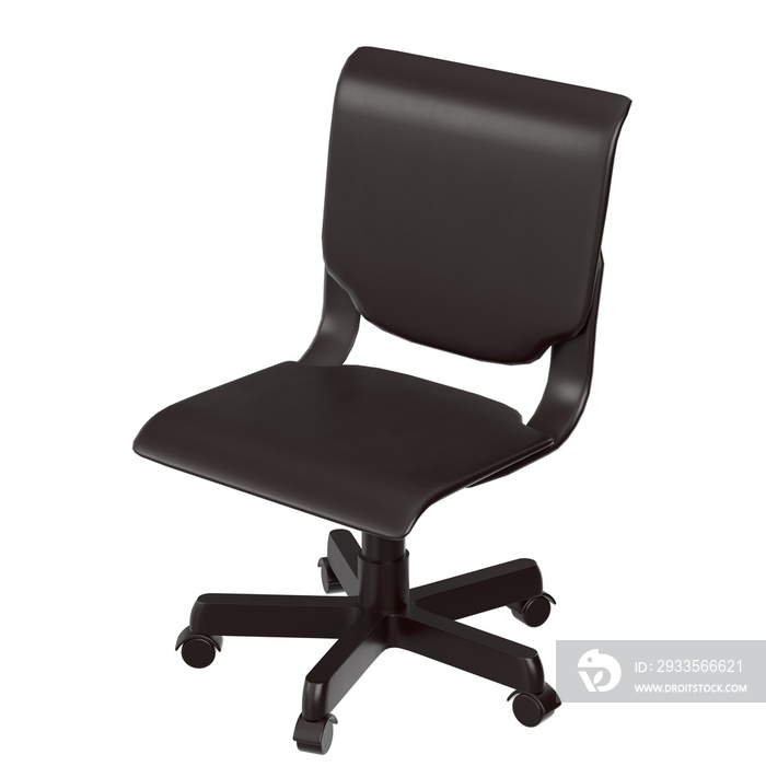 3d rendering illustration of an office chair