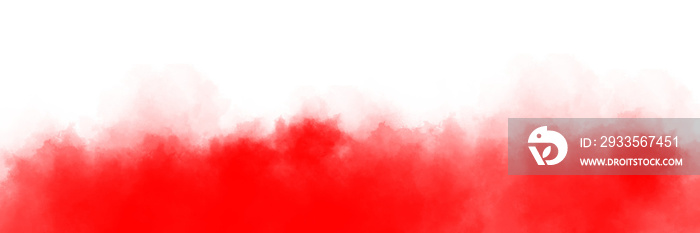 Red banner Vector abstract cloud. Vector  of chemical red smoke on white background. Abstract banner paints. Background for banner, card, poster, identity, web design