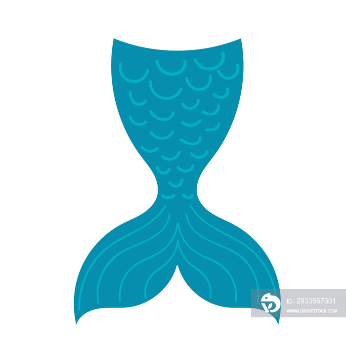 Mermaid tail  graphic