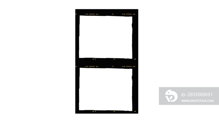 film strip icon isolated on transparent background. tape photo film strip frame, Video Film strip roll,