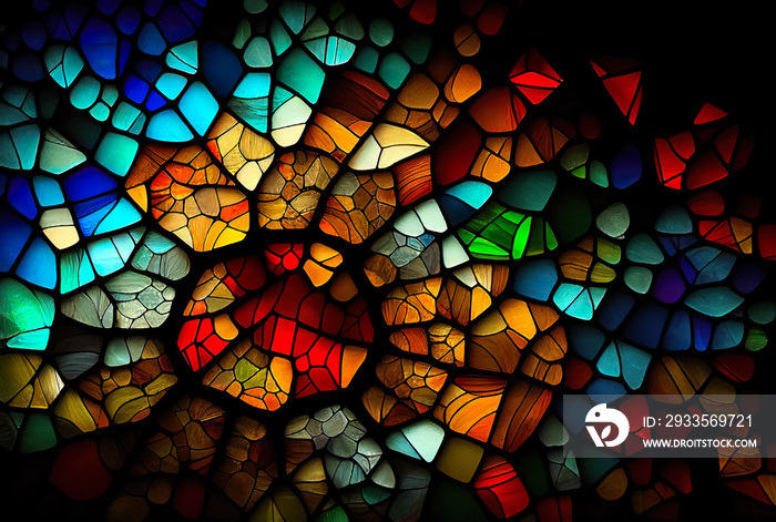 stained glass background