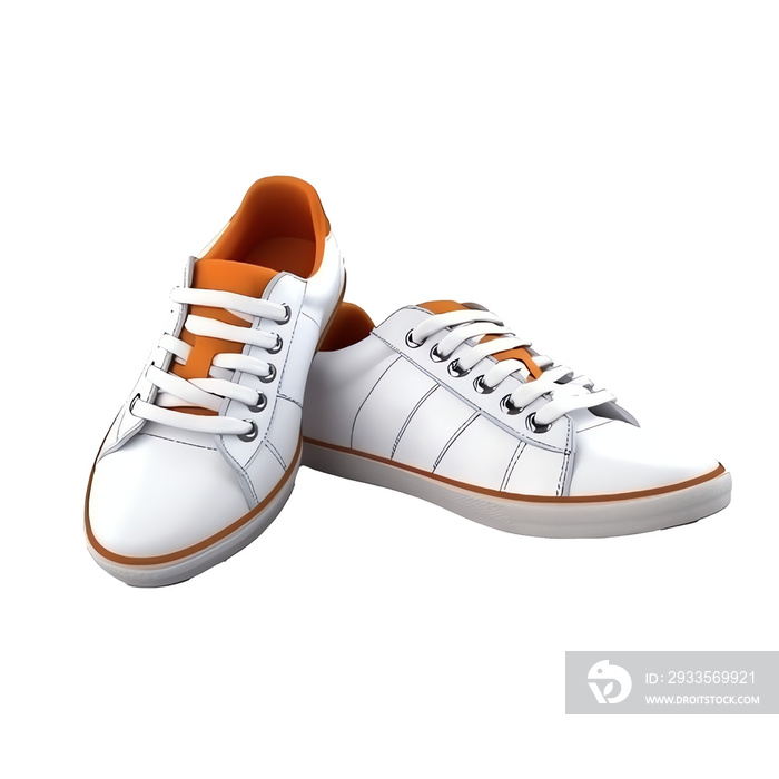 sneakers isolated on transparent background