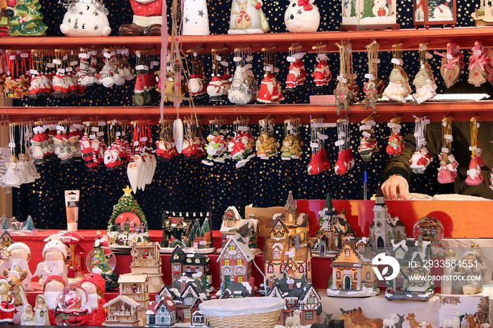 Christmas decorations shop