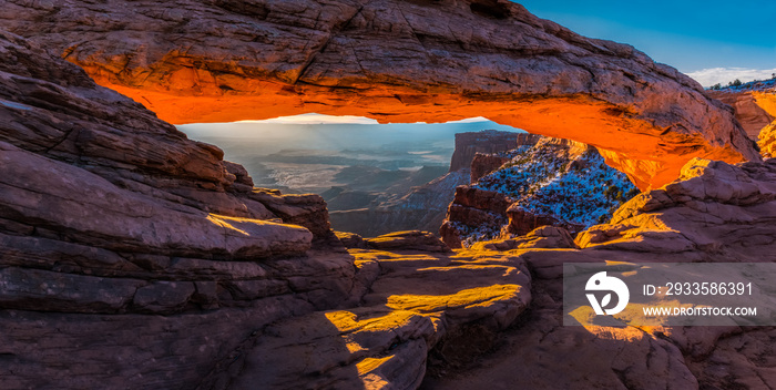 Sunrise At Mesa Arch, Canyonlands National Park, Utah, USA