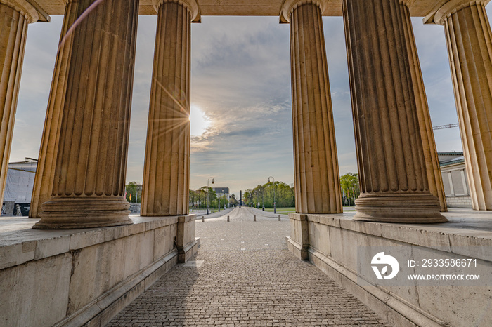 Königsplatz Sonnenaufgang