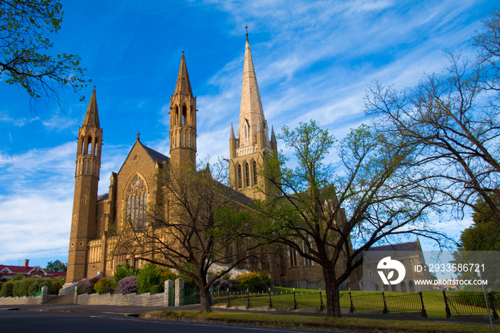Sacred Heart Cathedral in the Victorian gold rush era city of Bendigo is the largest cathedral in rural Australia.