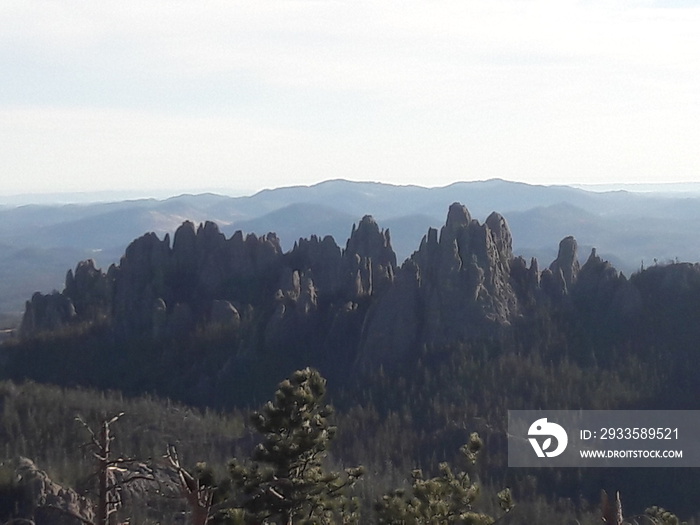 Black Hills South Dakota Black Wilderness Harney Peak hiking