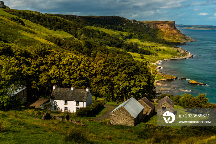 Murlough Bay and Fairhead, Causeway coast and glens, County Antrim, Northern Ireland