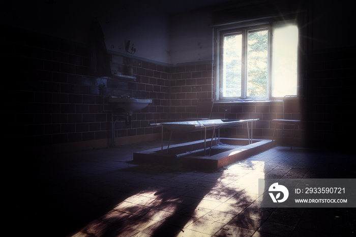 Abandoned - Verlassender Ort - Mystisch - Grusselig - Lost Place - High quality photo  - Urbex / Urbexing - Creepy  - Photo Wallpaper - Artwork