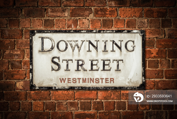 Downing Street Sign