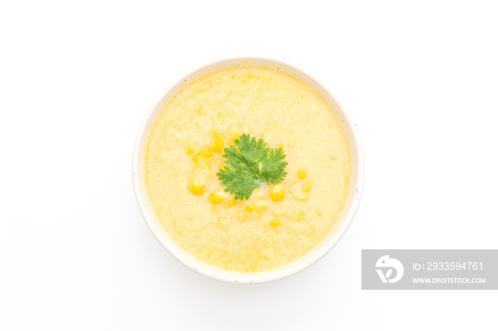 corn soup bowl