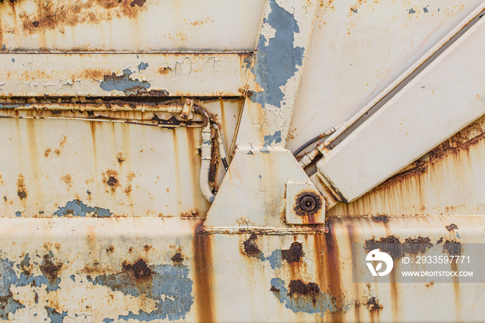 old rusty dirty metal steel wall industry texture pattern for background