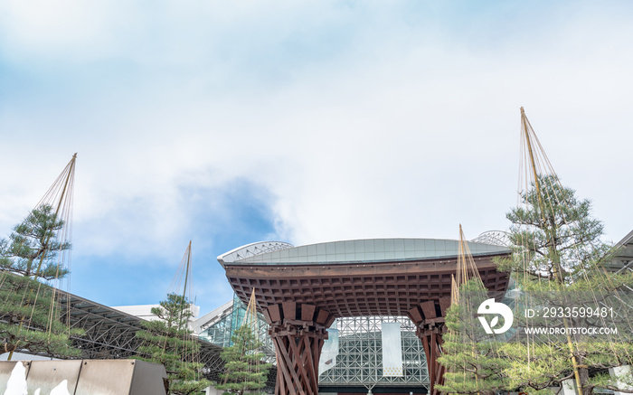 金沢駅前の風景