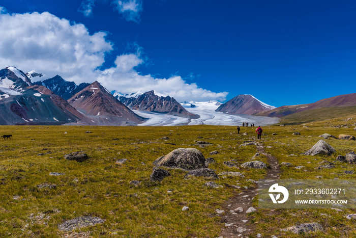 Trekking in der Mongolei Altai Tavan Bogd