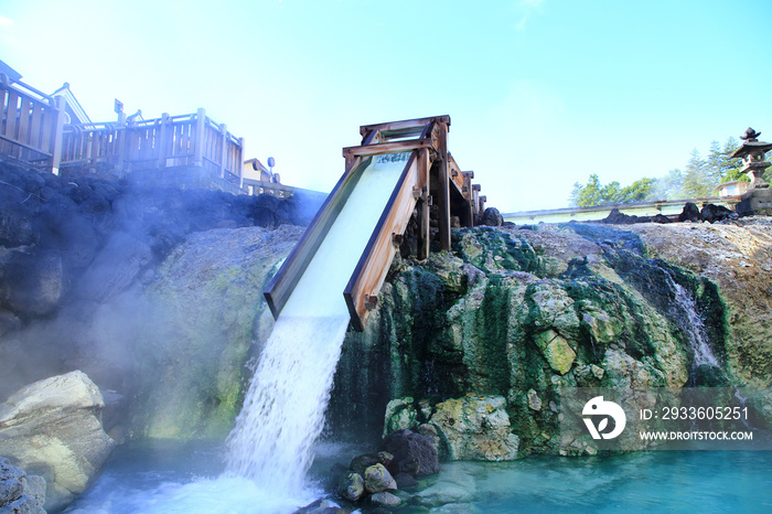 Kusatsu Onsen , Famous hot spring resort in Japan