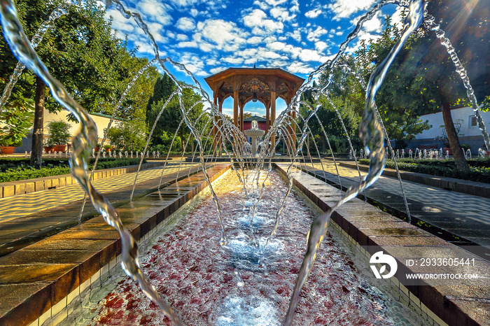 Garten der Welt (Garden of world), Berlin: oriental islamic fountain