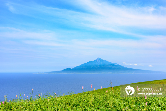 北海道　礼文島・桃岩展望台コースからの眺望