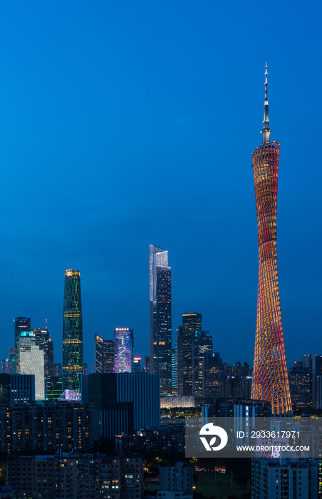 广州城市夜景