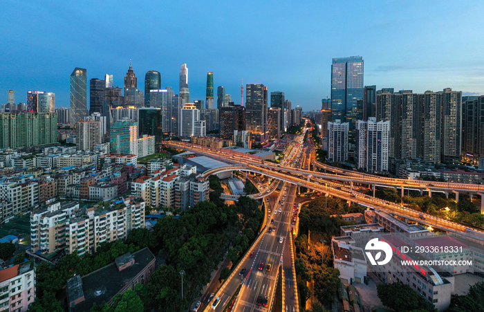 广州城市夜景