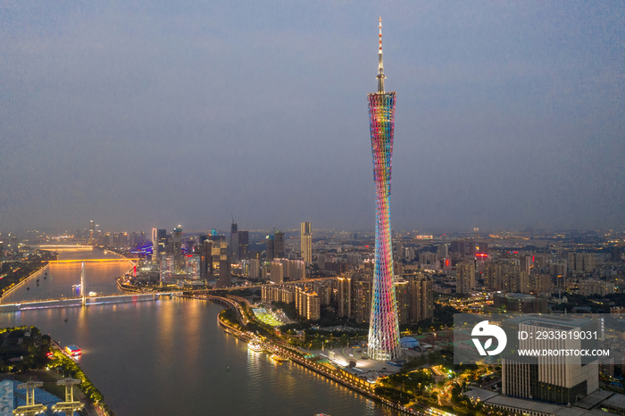 广州城市夜景