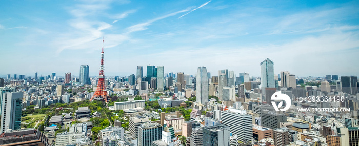 Tokyo tower, landmark of Japan