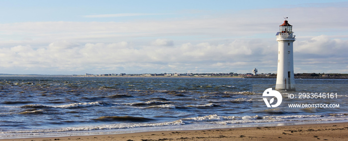 A View of New Brighton, or Perch Rock, Lighthouse