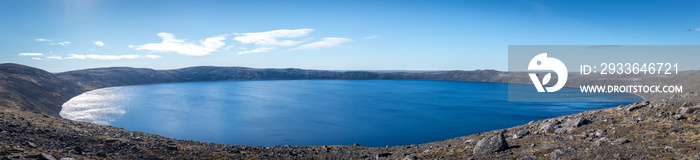 Nunavik Crater in National Park Northern Canada