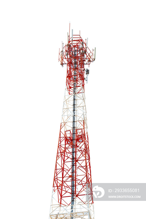 Telecommunications antennas, telecommunications tower or telephone pole a long distance,Mobile netwo