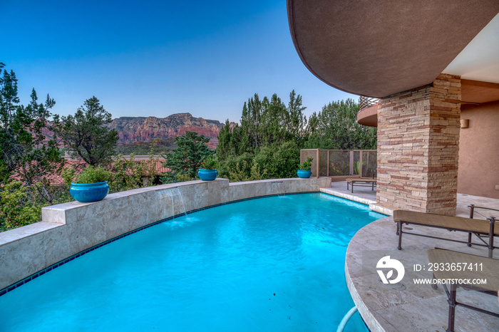 Sedona home pool