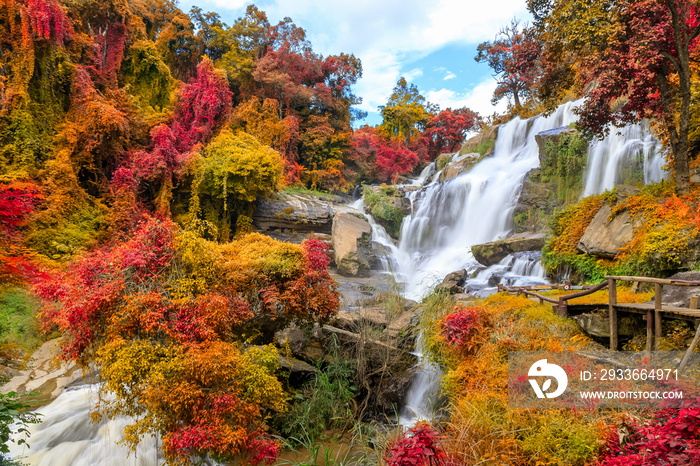 Mae Klang Waterfall, Doi Inthanon National Park, Chiang Mai, Thailand