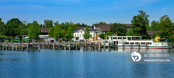 Schiffsanleger am Chiemsee