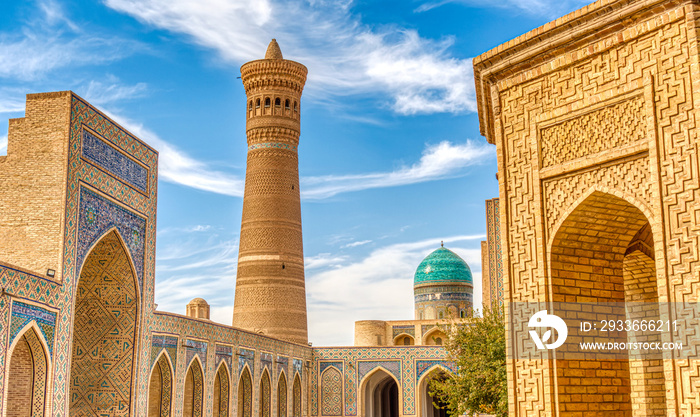 Bukhara Landmarks, Uzbekistan, HDR Image