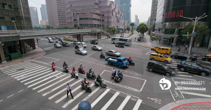 Traffic in Taipei city