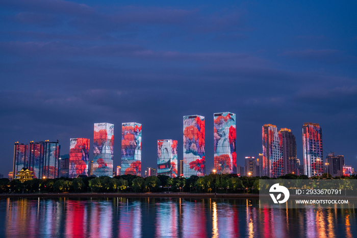 长沙城市夜景