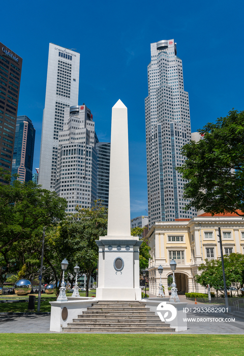 新加坡滨海湾达豪施纪念碑