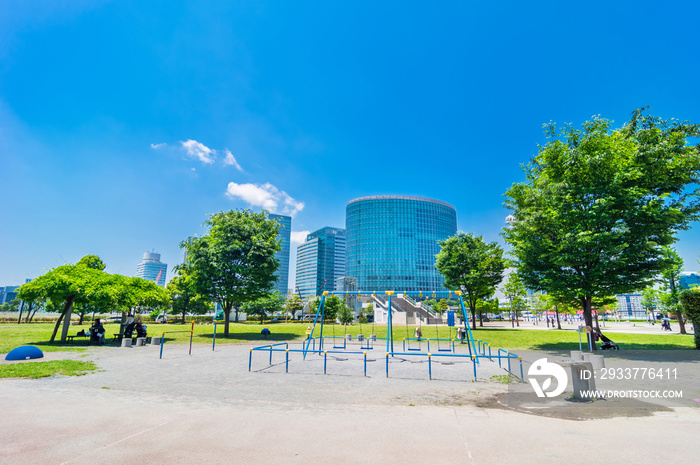 高島中央公園の風景