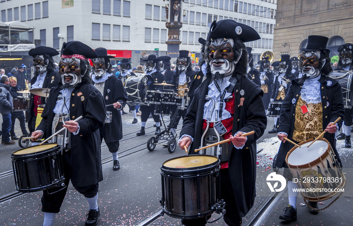 Basler Fasnacht, Carnival of Basel, Basel, Switzerland