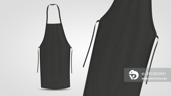 Apron 3d rendering mockup design