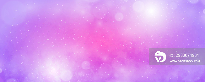 Pink Purple Bokeh Modern Texture Banner Background for Posh and Elegant Designs