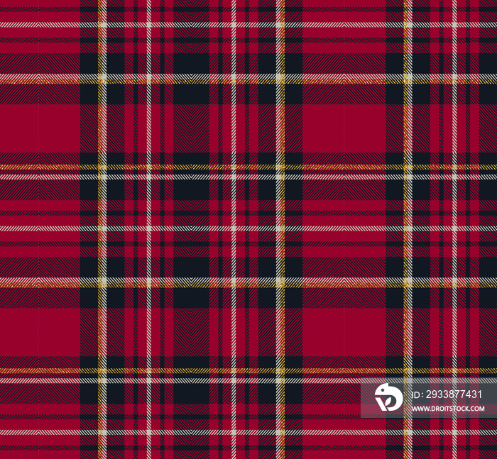 Christmas plaid modern classic pattern