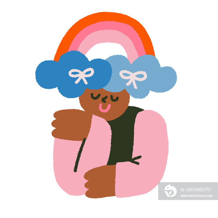 Dreaming LGBT Pride illustration