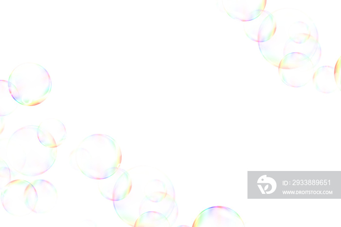 Bubbles Photoshop Overlays: Realistic Soap air bubbles Photo effect, Photo Overlays, png