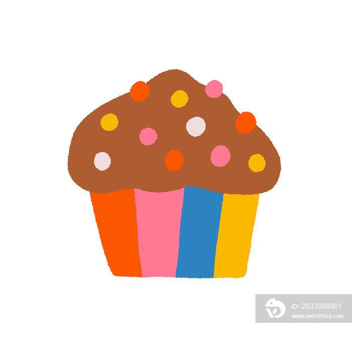 Colorful sweets LGBT Pride illustration