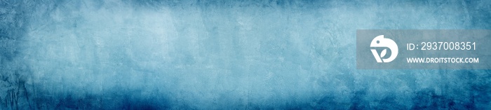 Blue soft vintage cement and horizontal ancient concrete wall background